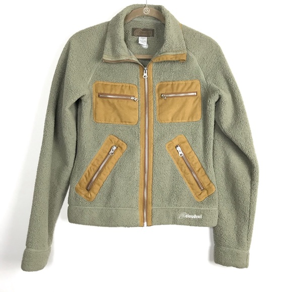 Cloudveil Jackets & Blazers - Cloudveil Fleece Zip Front Jacket Womens Small